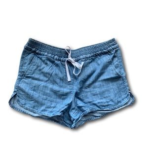 Ann Taylor Loft Chambray Shorts